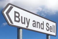 Buy And Sell - Free of Charge Creative Commons Highway Sign image How to Sell Software for Inventory Tracking in Retail and Wholesale